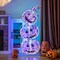 Standing 150 LED Lighted Pumpkin Halloween Decoration with Base